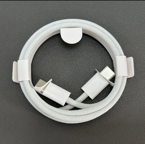 Premium Braided USB Type-C to Type-C Fast Charging Cable – 100W PD, 1 Meter