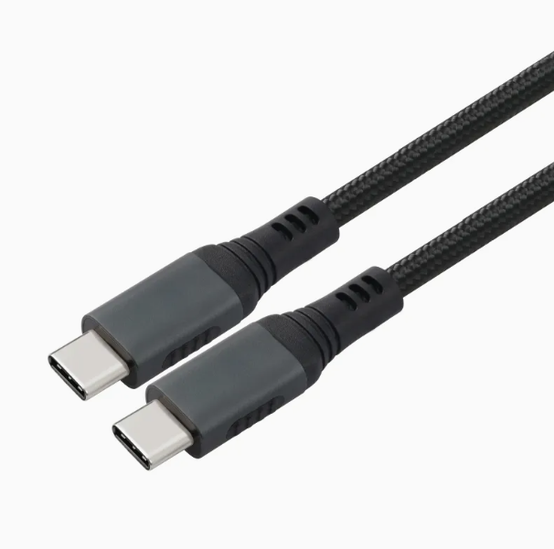 Premium USB Type-C to Type-C Fast Charging & Data Cable – Nylon Braided, 60W/100W PD Compatible
